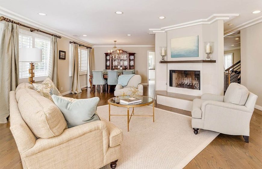 Clean updated home exterior